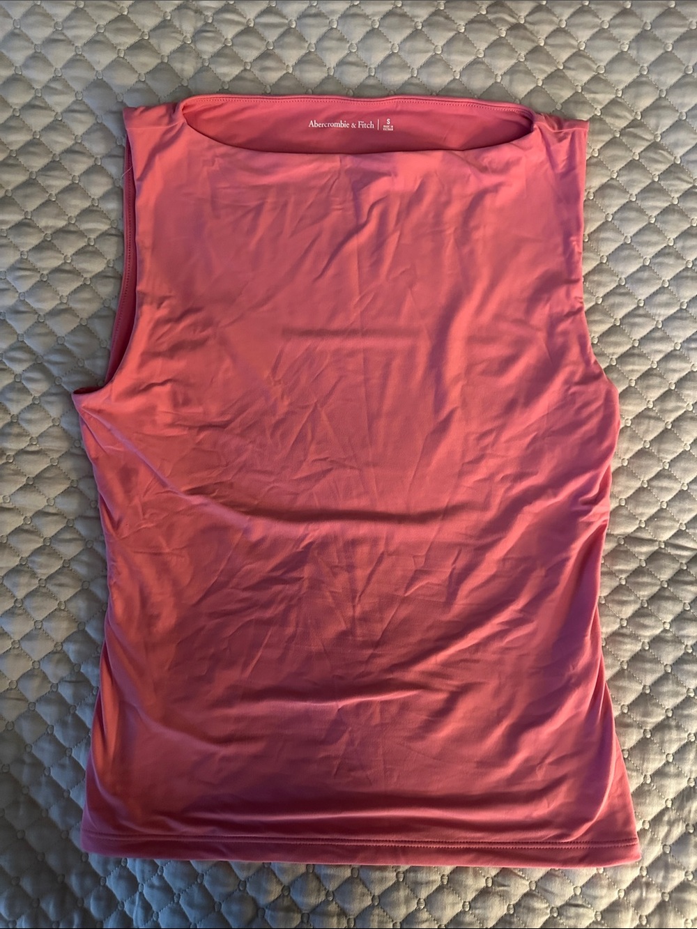 Abercrombie & Fitch Coral Pink Sleeveless Tank